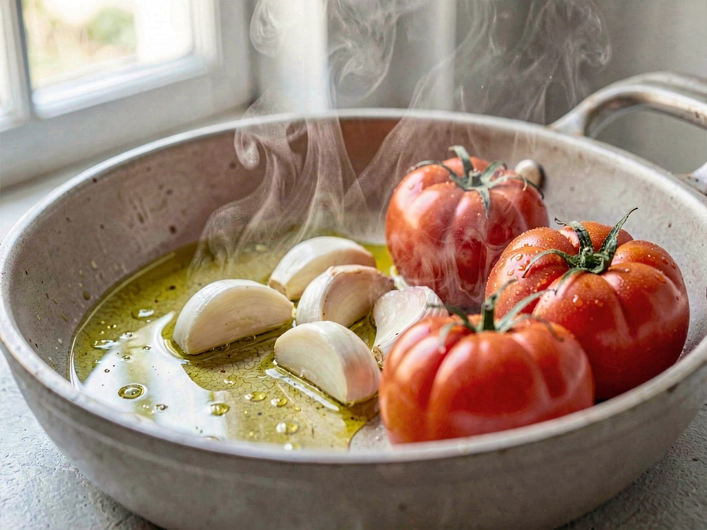 Técnica de sofrito lento