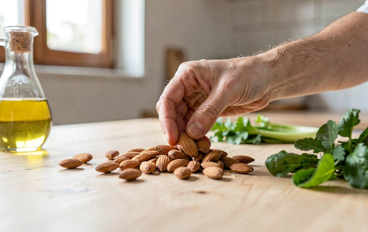 Selección de frutos secos tradicionales